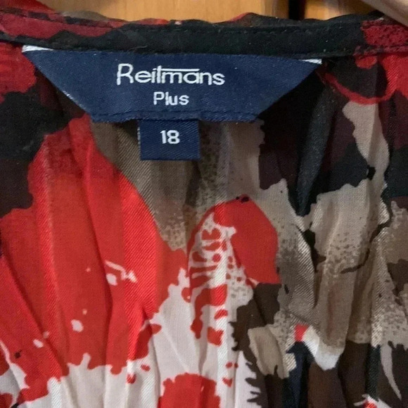 Reitmans Wrap Blouse  18 - Picture 3 of 8